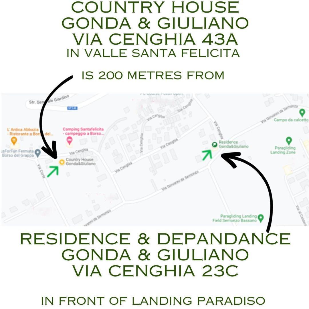 Residence Gonda&Giuliano Borso del Grappa Eksteriør bilde